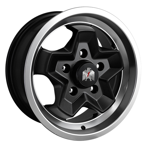 Klassik Rader 944 Satin Black Machined - Part Number CC177030233SBM Klassik Rader 944 Satin Black Machined Photo