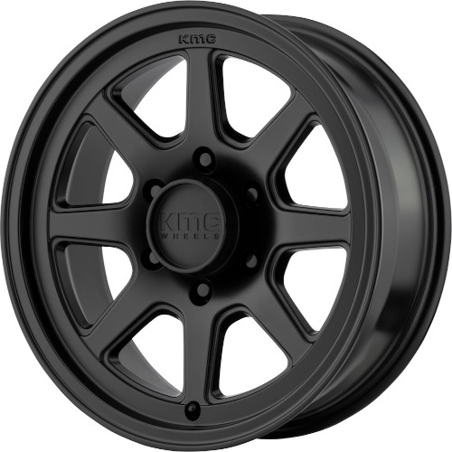 KMC KM301 Turbine Satin Black - Part Number KM30158012719N KMC KM301 Turbine Satin Black Photo