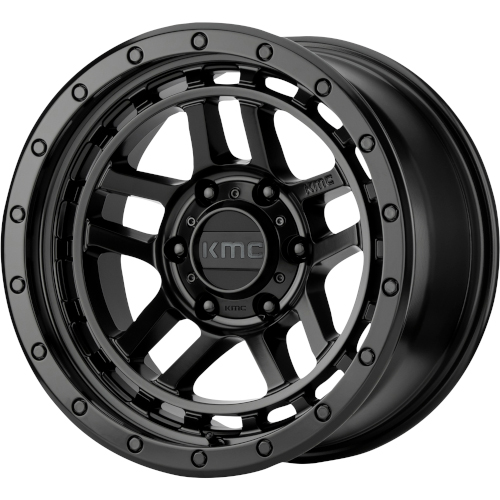 KMC KM540 Recon Satin Black - Part Number KM54078563718 KMC KM540 Recon Satin Black Photo