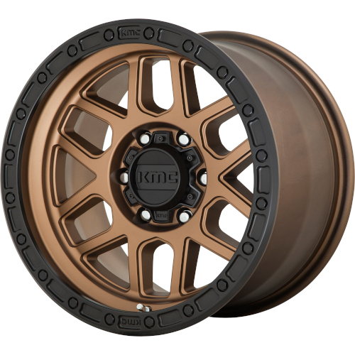 KMC KM544 Mesa Matte Bronze W/ Black Lip - Part Number KM54489058625A KMC KM544 Mesa Matte Bronze W/ Black Lip Photo