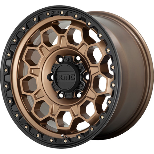 KMC KM545 Trek Matte Bronze W/ Black Lip - Part Number KM54579050600 KMC KM545 Trek Matte Bronze W/ Black Lip Photo