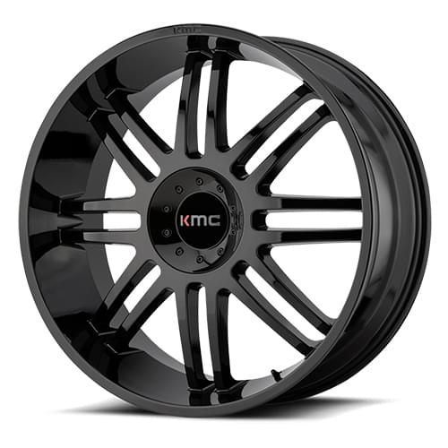 KMC KM714 Regulator Gloss Black - Part Number KM71429066330 KMC KM714 Regulator Gloss Black Photo