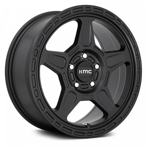 KMC KM721 Alpine Satin Black - Part Number KM72188057738 KMC KM721 Alpine Satin Black Photo