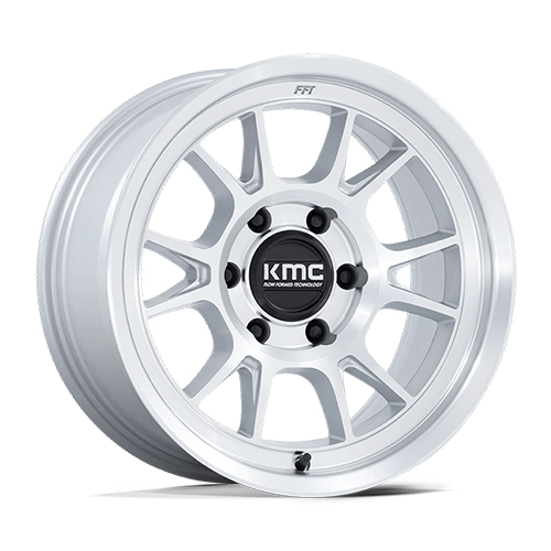 KMC KM729 Range Gloss Silver W/ Machined Face - Part Number KM729DX17856800 KMC KM729 Range Gloss Silver W/ Machined Face Photo