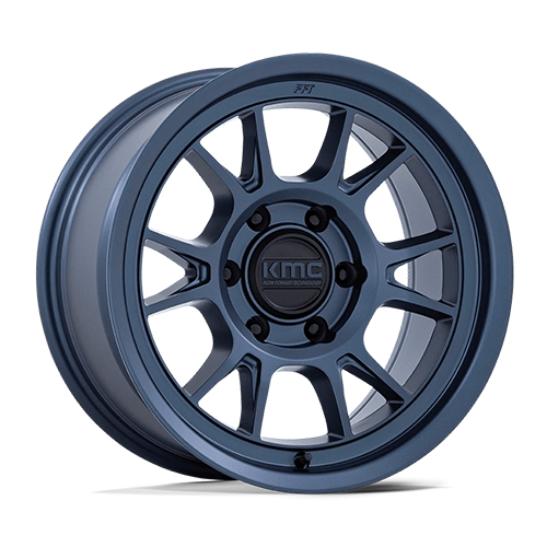 KMC KM729 Range Metallic Blue - Part Number KM729LX17856310N KMC KM729 Range Metallic Blue Photo