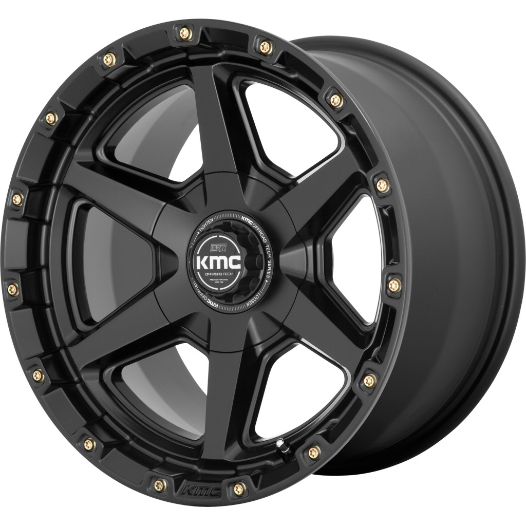 KMC KM101 Tempo Satin Black - Part Number KM10179067712N KMC KM101 Tempo Satin Black Photo