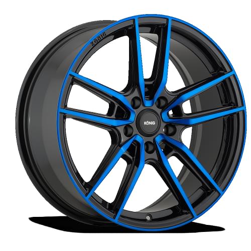 Konig Myth 55 Gloss Black W/ Blue Tint - Part Number 55BB-MY8951440F Konig Myth 55 Gloss Black W/ Blue Tint Photo