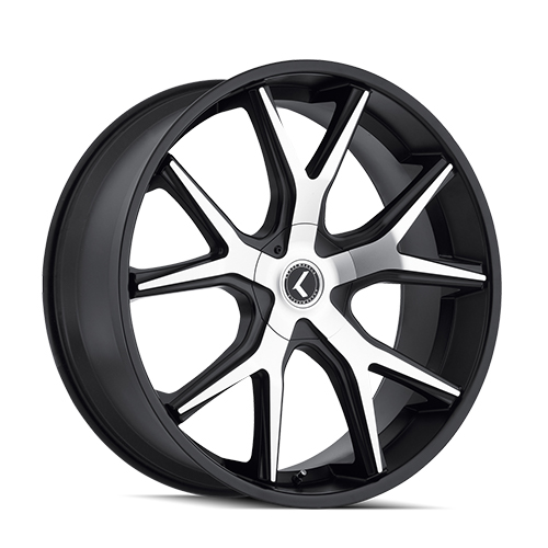 Kraze Splitz Black Machined - Part Number KR146-24952BM18 Kraze Splitz Black Machined Photo