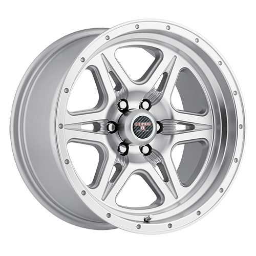 Level 8 Strike 6 Silver W/ Machined Face - Part Number 1685ST6-66140S08 Level 8 Strike 6 Silver W/ Machined Face Photo