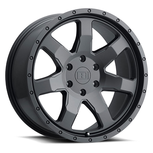 Level 8 Slam Matte Black - Part Number 1785SLM126127M78 Level 8 Slam Matte Black Photo