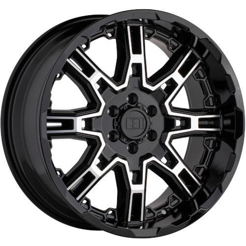 Level 8 Slingshot Gloss Black W/ Machined Face - Part Number 2215LST-46140B12 Level 8 Slingshot Gloss Black W/ Machined Face Photo