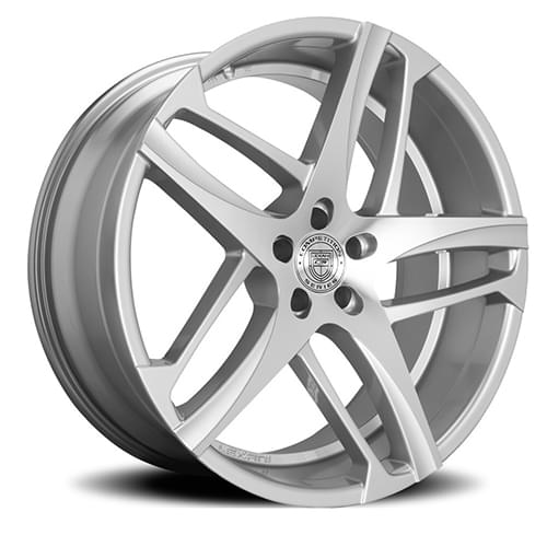 Lexani Bavaria 668 Silver W/ Machined Face - Part Number 668-2290-66-38SM Lexani Bavaria 668 Silver W/ Machined Face Photo