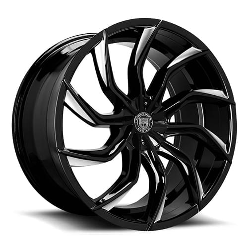 Lexani Matisse 669 Black Machined Tips - Part Number 669-2210-66-45MBT Lexani Matisse 669 Black Machined Tips Photo