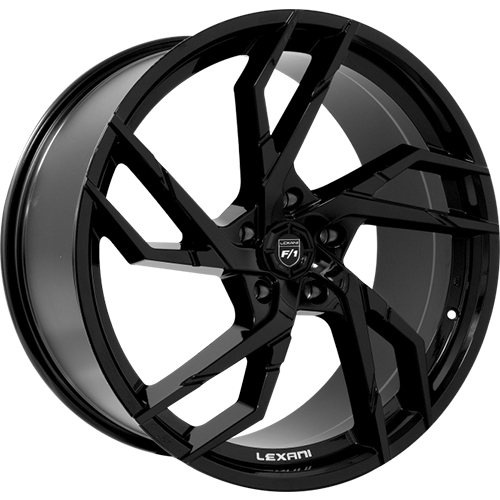 Lexani Alpha 693 Gloss Black - Part Number 693-2290-45-15FB Lexani Alpha 693 Gloss Black Photo