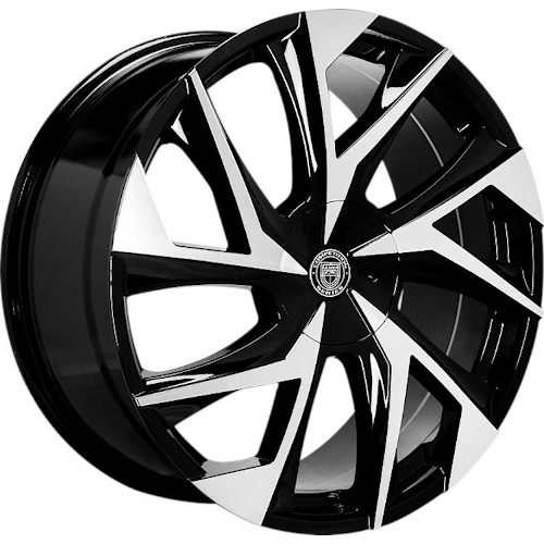 Lexani Ghost 670 Machined Black - Part Number 670-2810-70-30MB-P Lexani Ghost 670 Machined Black Photo