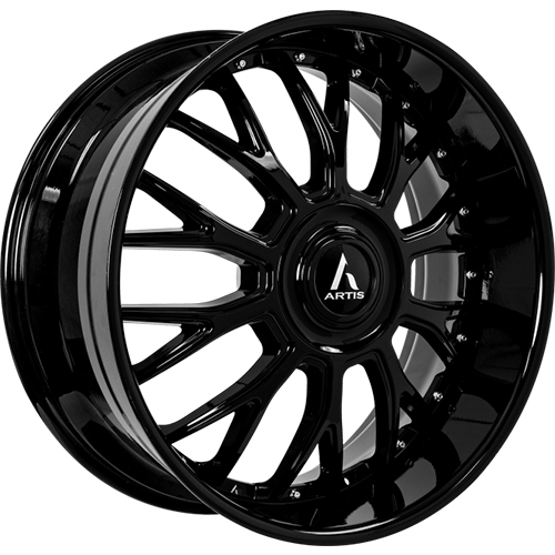 Lexani Grind XL A211 Gloss Black - Part Number A211-2490-45-25FB Lexani Grind XL A211 Gloss Black Photo