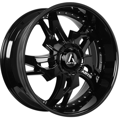 Lexani Laredo XL A208 Gloss Black - Part Number A208-2410-73-05FB Lexani Laredo XL A208 Gloss Black Photo