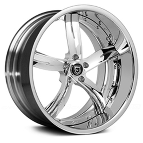 Lexani LF735 Chrome - Part Number LF735-224555-1330 Lexani LF735 Chrome Photo