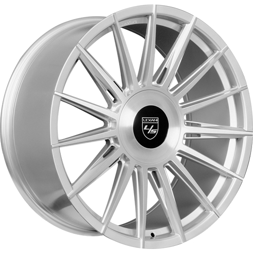 Lexani Lotus XL 708 Silver With Brushed Face - Part Number 708-2410-70-25BRS Lexani Lotus XL 708 Silver With Brushed Face Photo