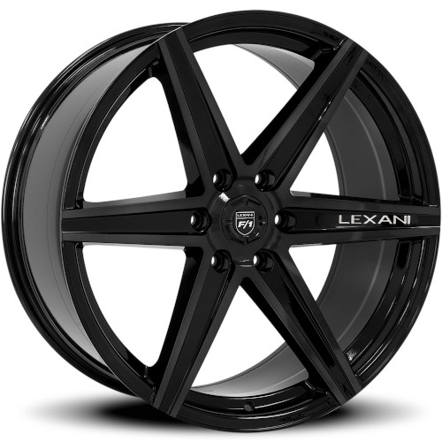 Lexani Savage 6 683 Black - Part Number 683-2410-84-35FB Lexani Savage 6 683 Black Photo