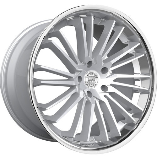 Lexani Virage 676 Silver Machined - Part Number 676-2010-73-35SMS Lexani Virage 676 Silver Machined Photo