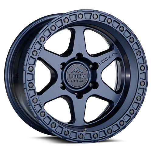 Lock Offroad Olympus Matte Blue - Part Number OLYMPUS-2963BLUE Lock Offroad Olympus Matte Blue Photo