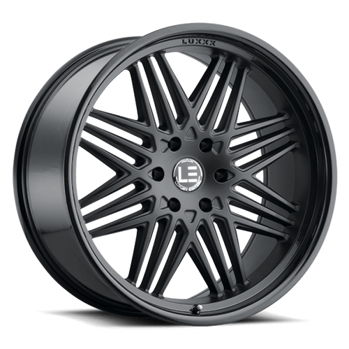 Luxxx LE LUX LE4 Matte Black With Gloss Black Lip - Part Number LUXLE42295120+15B-A5 Luxxx LE LUX LE4 Matte Black With Gloss Black Lip Photo