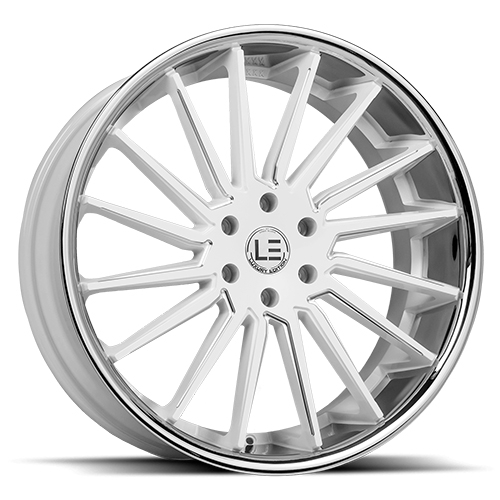Luxxx LE LUX LE9 Gloss White Milled With Stainless Lip - Part Number LUXLE9SSL241061397+35D-M1 Luxxx LE LUX LE9 Gloss White Milled With Stainless Lip Photo