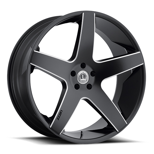 Luxxx LUX 15 Satin Black Milled - Part Number LUX1522955115+15B-B1 Luxxx LUX 15 Satin Black Milled Photo