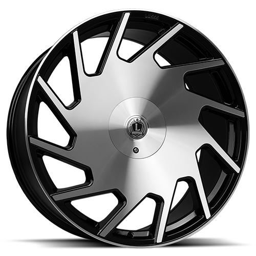 Luxxx LUX 25 Gloss Black Milled - Part Number LUX25208551101143+33B-A1 Luxxx LUX 25 Gloss Black Milled Photo