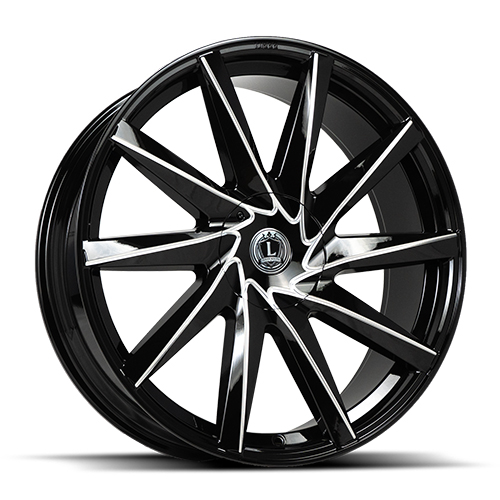 Luxxx LUX 35 Gloss Black Milled - Part Number LUX3520855112120+23B-A1 Luxxx LUX 35 Gloss Black Milled Photo