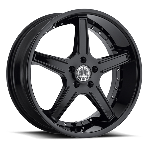Luxxx LUX 6 Gloss Black - Part Number LUX622105139+15D-A Luxxx LUX 6 Gloss Black Photo