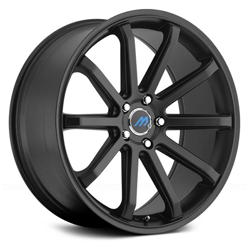 Mach Euro Concave ME-10 Satin Black - Part Number ME10-1985DD45FSTBL Mach Euro Concave ME-10 Satin Black Photo