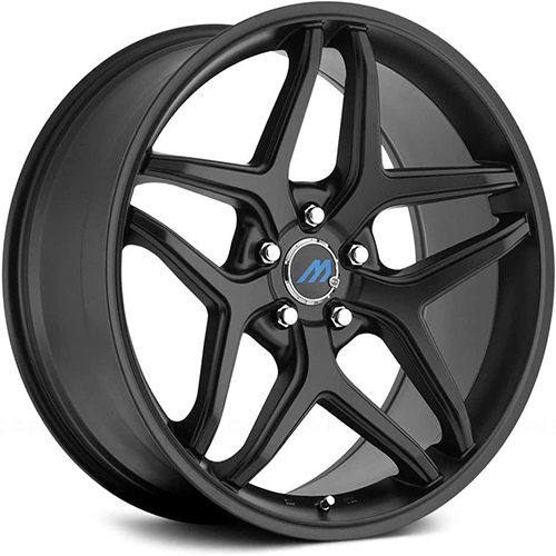 Mach Euro Concave ME-3 Satin Black - Part Number ME3-1985DD45FSTBL Mach Euro Concave ME-3 Satin Black Photo