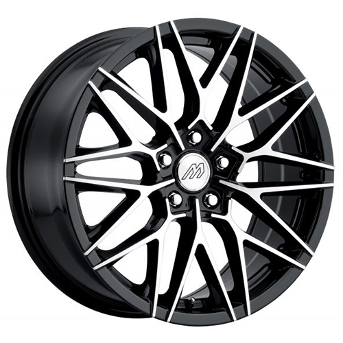 Mach Performance MP-40 Gloss Black W/ Machined Face - Part Number MP40-1880II42CGBMF Mach Performance MP-40 Gloss Black W/ Machined Face Photo