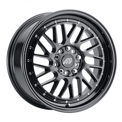 Mach Performance MP-42 Metallic Black W/ Chrome Rivets - Part Number MP42-1880FG35FMEBL-I Mach Performance MP-42 Metallic Black W/ Chrome Rivets Photo