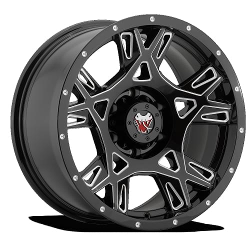 Mamba M24 596 Gloss Black W/ Machined Accents - Part Number 596MB-M242281N445 Mamba M24 596 Gloss Black W/ Machined Accents Photo