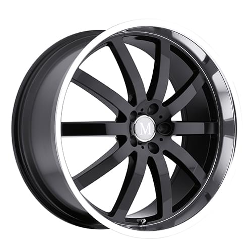 Mandrus Wilhelm Gloss Black W/ Mirror Lip - Part Number 2010MAW255112B66 Mandrus Wilhelm Gloss Black W/ Mirror Lip Photo