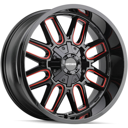 Mayhem Cogent 8107 Black W/ Prism Red - Part Number 8107-7976BTR Mayhem Cogent 8107 Black W/ Prism Red Photo