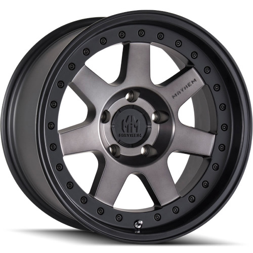 Mayhem Prodigy 8300 Matte Black W/ Dark Tint Face - Part Number 8300-8978TM Mayhem Prodigy 8300 Matte Black W/ Dark Tint Face Photo