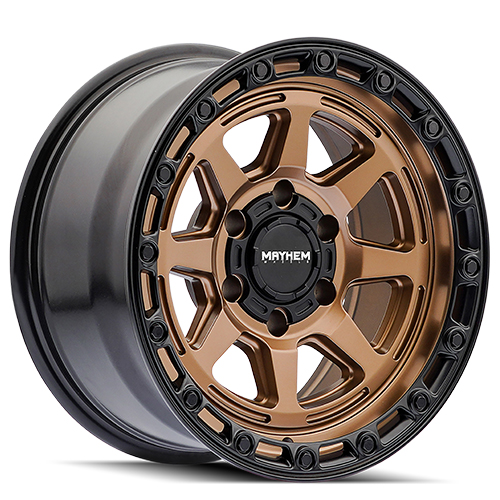 Mayhem Ridgeline 8306 Satin Bronze W/ Black Lip - Part Number 8306-7836BZ Mayhem Ridgeline 8306 Satin Bronze W/ Black Lip Photo
