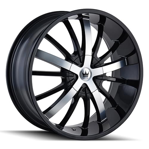Mazzi Essence 364 Gloss Black W/ Machined Face - Part Number 364-22904B Mazzi Essence 364 Gloss Black W/ Machined Face Photo