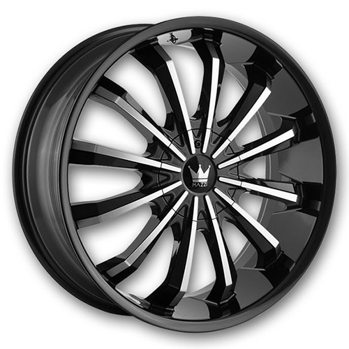 Mazzi Fusion 341 Gloss Black W/ Machined Face - Part Number 341-8709B Mazzi Fusion 341 Gloss Black W/ Machined Face Photo