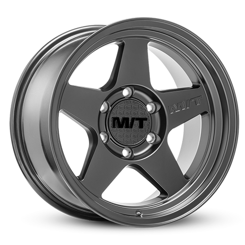Mickey Thompson Open 5 Satin Black - Part Number 226100384 Mickey Thompson Open 5 Satin Black Photo