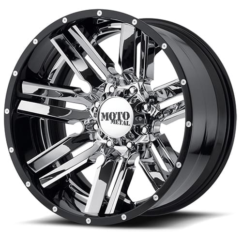 Moto Metal MO202 Chrome - Part Number MO202-22128744NCB Moto Metal MO202 Chrome Photo