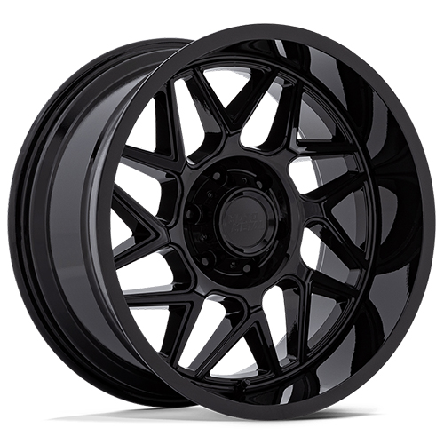 Moto Metal Turbine MO812 Gloss Black - Part Number MO812BX20906301 Moto Metal Turbine MO812 Gloss Black Photo
