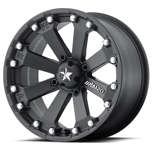 MSA Offroad M20 Kore Satin Black - Part Number M20-04715 MSA Offroad M20 Kore Satin Black Photo