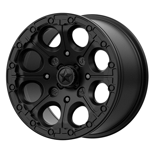 MSA Offroad M44 Cannon Satin Black Beadlock - Part Number M44-04710 MSA Offroad M44 Cannon Satin Black Beadlock Photo