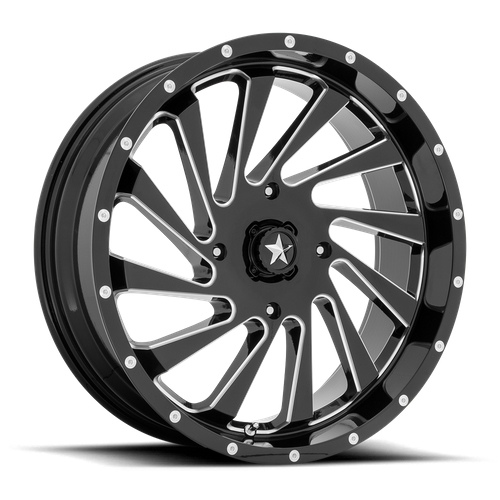 MSA Offroad UTV M46 Gloss Black Milled - Part Number M46-018737M MSA Offroad UTV M46 Gloss Black Milled Photo