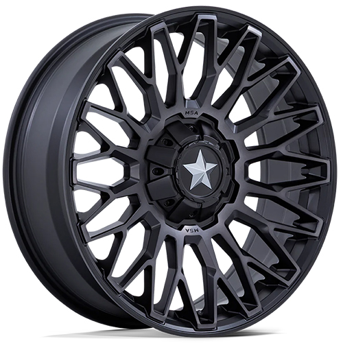 MSA Offroad Clubber M50 Matte Black W/ Double Dark Tint - Part Number MA050MT20704A00 MSA Offroad Clubber M50 Matte Black W/ Double Dark Tint Photo